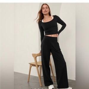 Athleta Venice Wide Leg Pants. Large Tall. Yoga. Athleisure. EUC loungewear